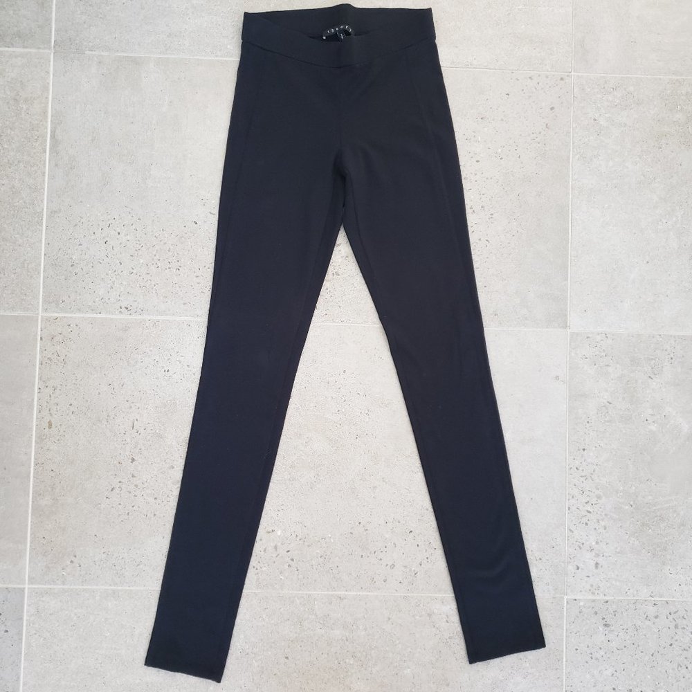 Theory High Waist Black Leggings